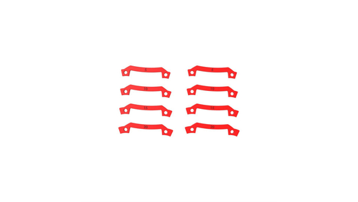 Комплект ограничителей наколенников Leatt Hybrid+X-Frame Extension Stopper Kit Pair (Black, OS, 2024 (4018663070))