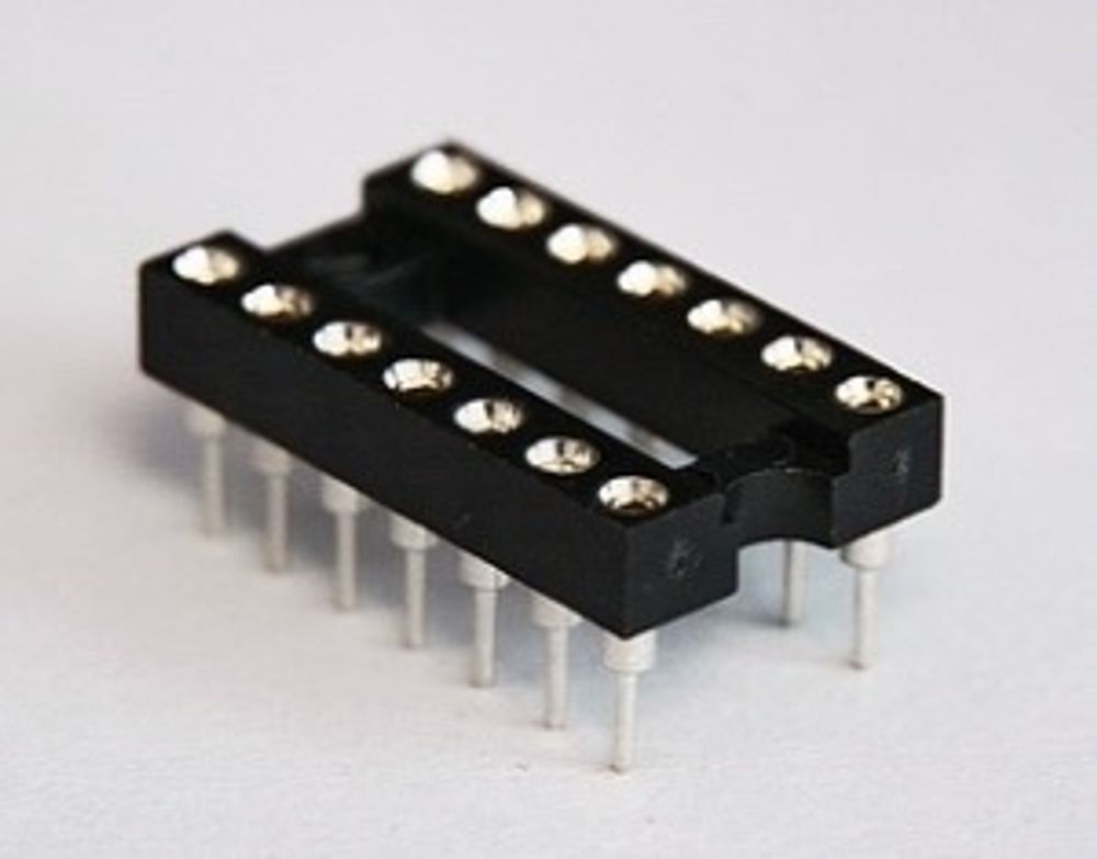 Панелька для микросхемы 14 ног цанга SCSM-14