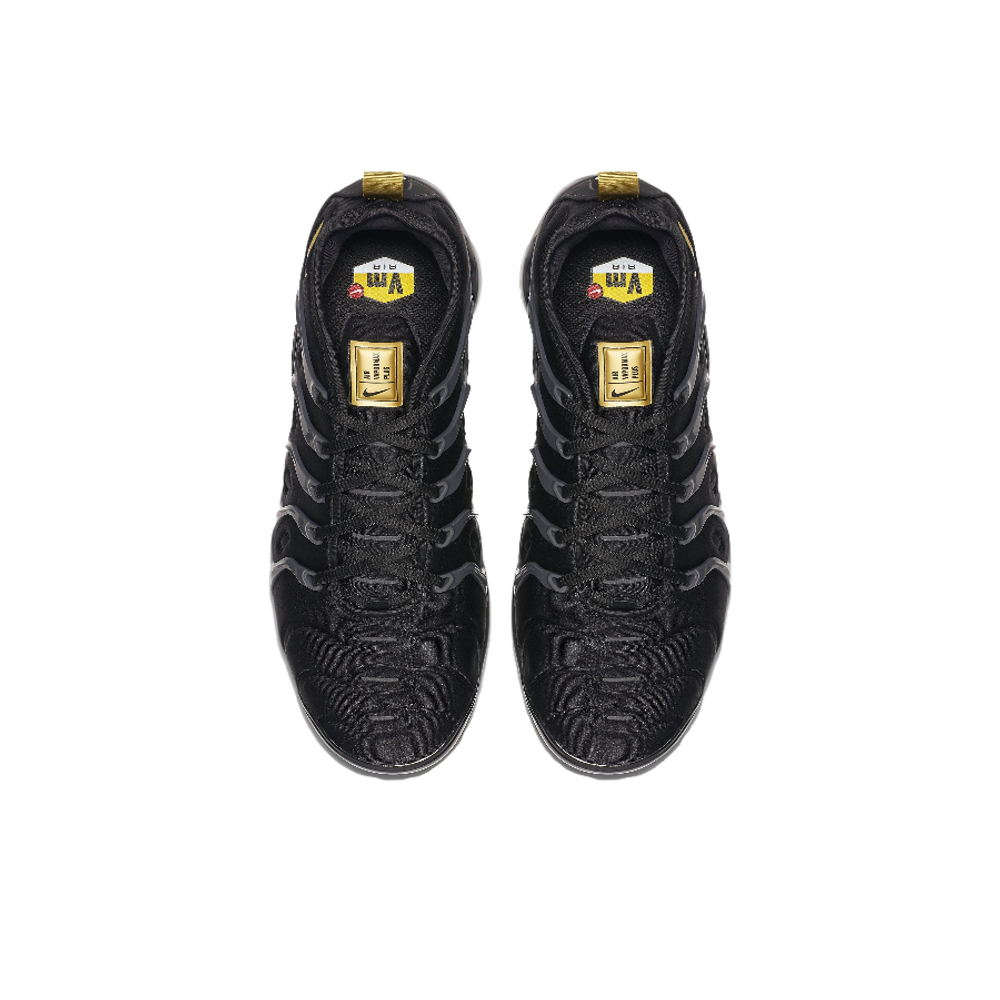 Nike Air VaporMax Plus Black Metallic Gold BQ5068 001 0 insneaker.ru