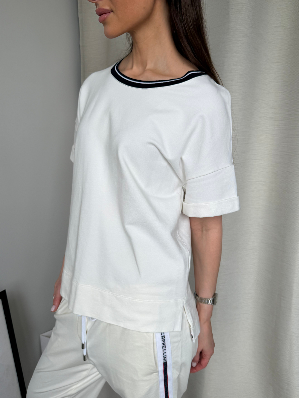 Хлопковый костюм Cappellini, S