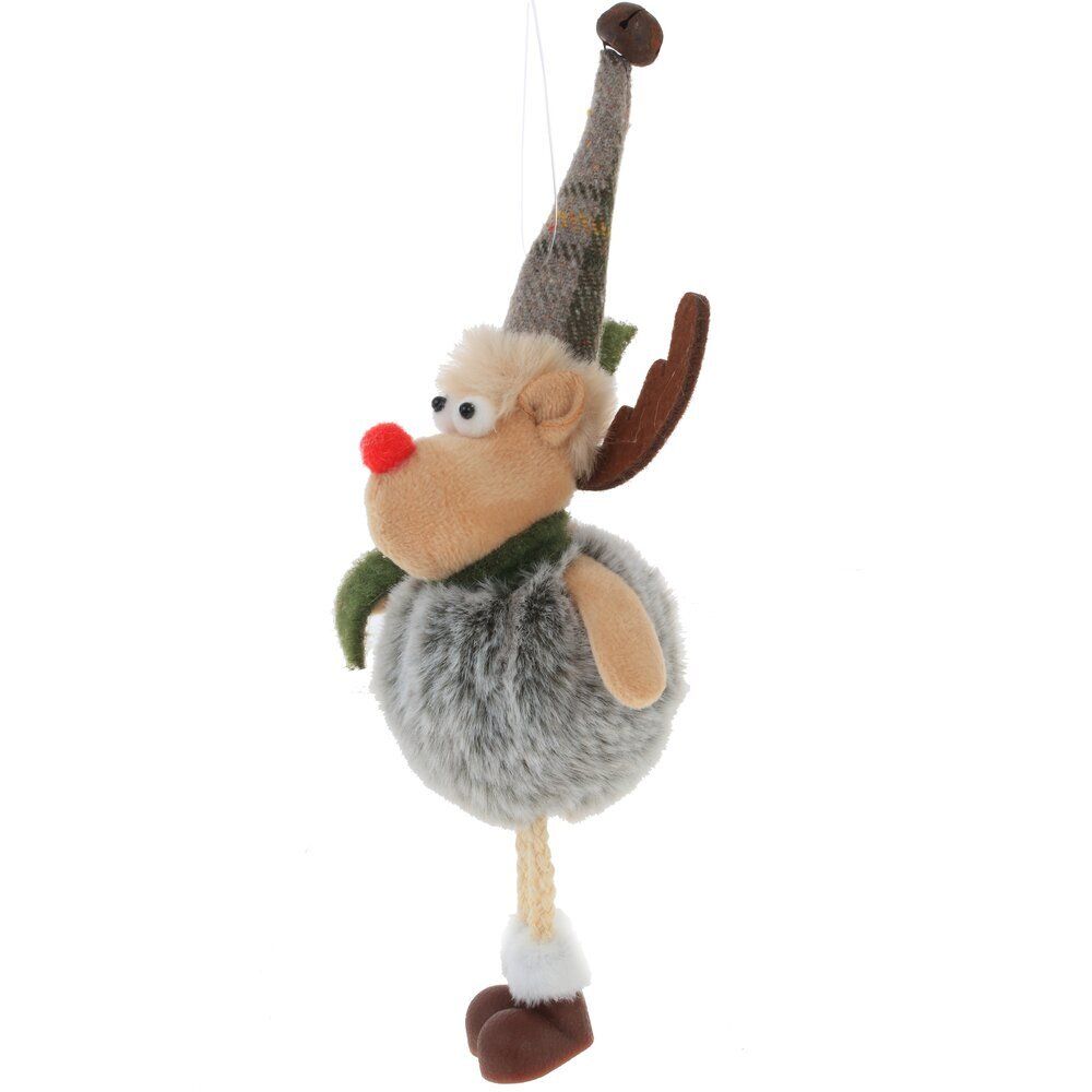 GAEM Изделие декоративное подвесное "Олень", L8 W6 H23 см, 3в.