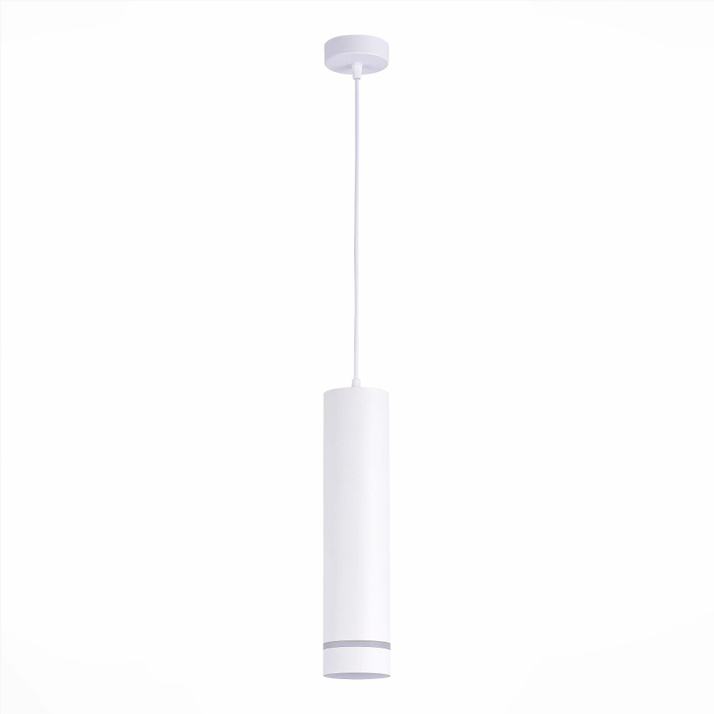 ST115.543.12 Светильник подвесной Белый LED 1*12W 4000K 936Lm Ra&gt;90 120° IP20 D80xH300 165-265V Подвесные светильники