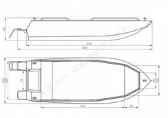 Алюминиевая лодка Trident 450 С