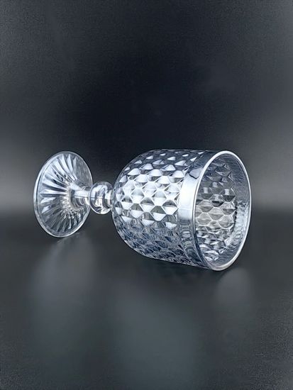 Набор бокалов 300 мл. 6 шт. синий, серия Грани