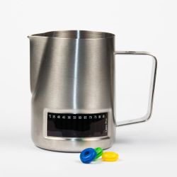 Питчер молочник 480 мл с инд. темп. Coffee Classic Pro d 8,3/7,1 см h10,7 см нерж. P.L.- Barbossa