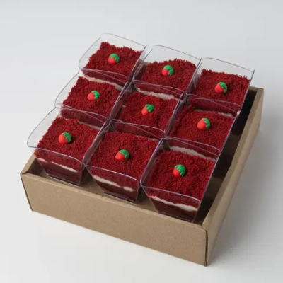 Бокс Красный бархат 9 шт