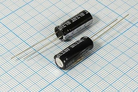 Конденсатор компьют. электролитический 1000мкФ 16в 105°С CD283 / 8х20 / Elzet