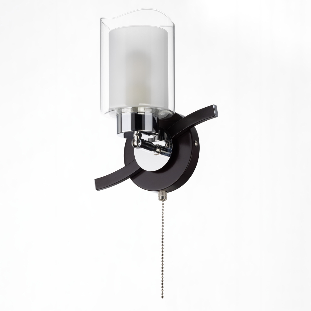 Citilux Фортуна CL156312 Бра с выключателем Венге Хром