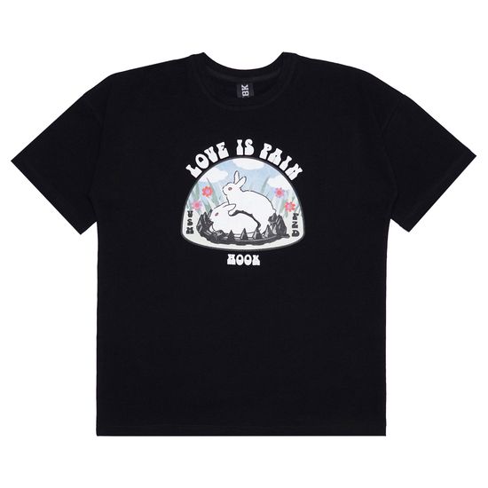 Футболка HOOK «Пейн» оверсайз чёрный