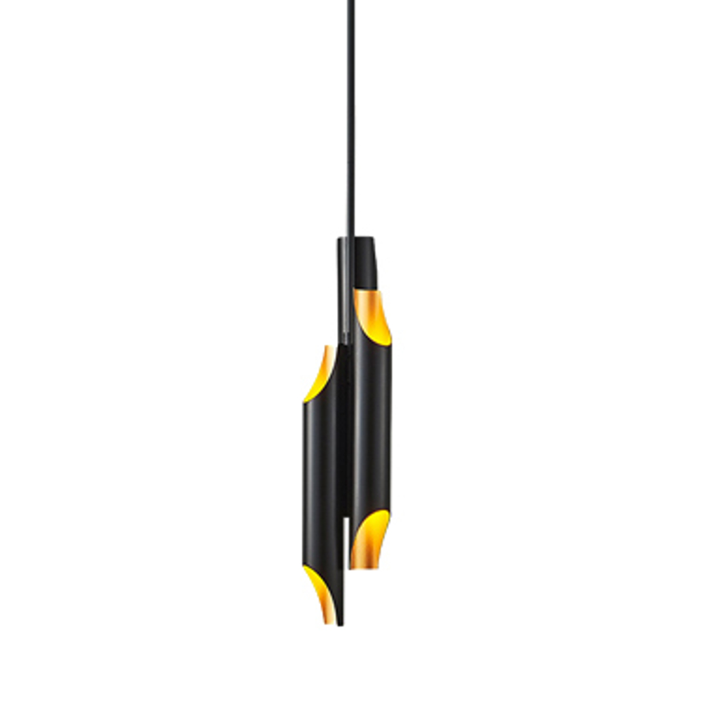 Pendant design lamp  Galliano 3 by Delightfull (Black)