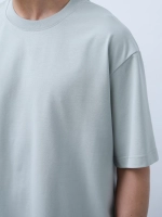 Футболка оверсайз (серый) 230 г