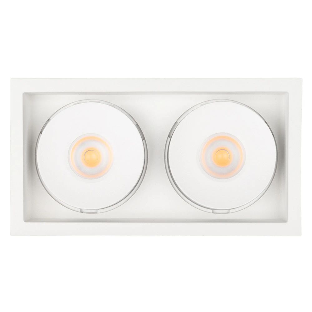 Светильник CL-SIMPLE-S148x80-2x9W Day4000 (WH, 45 deg) (Arlight, IP20 Металл, 3 года) 028150