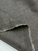 Шерсть с люрексом серо-бежевая