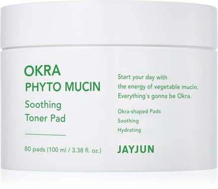 Jayjun Okra Phyto Mucin - интенсивно восстанавливающие патчи для глаз для успокоения /  80 szt.   / GTIN 8809495897216