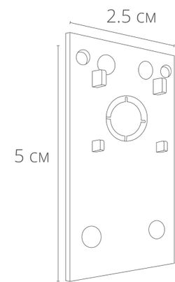 Коннектор-заглушка для магнитного шинопровода Arte Lamp