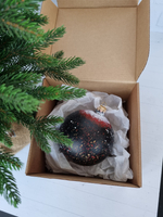 Шар стеклянный "Исакиевский собор",  ручная роспись