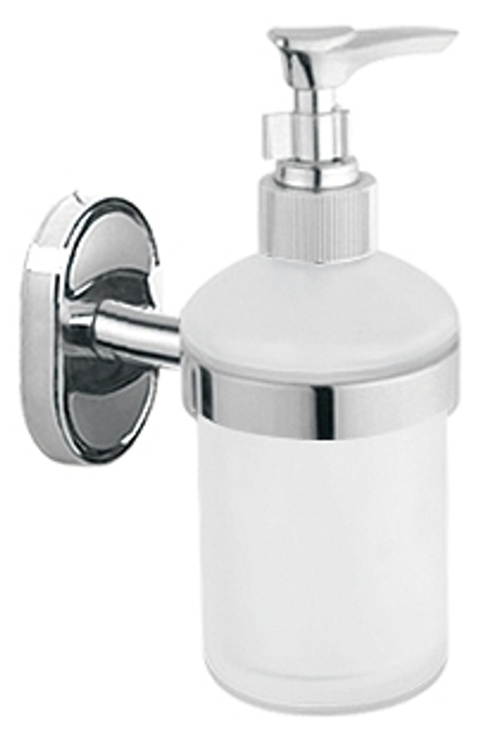 31027 Дозатор жидкого мыла настенный HANSEN (14/1шт)