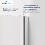 Душевой уголок RGW PA-83 (Прозрачное, 900x900)