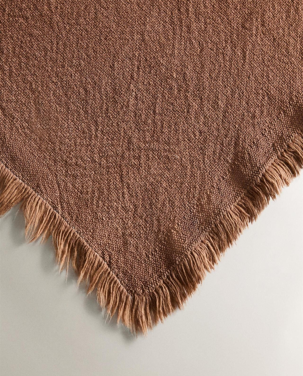 Zara Home - Универсальный плед из льна и хлопка, , 230x250 см