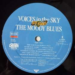 Винтажная виниловая пластинка LP Voices In The Sky: The Best Of The Moody Blues (Germany 1984)
