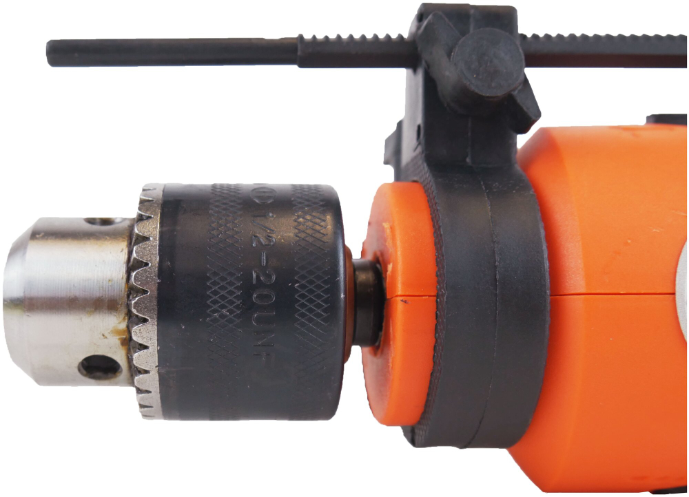 Ударная дрель СОЮЗ ДУС-2190, 900 Вт, без аккумулятора синий