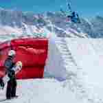 Надувная подушка «AcroBag» для фристайла и экстрим-прыжков, 10×10×3,5 м