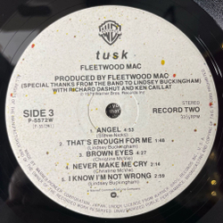 Винтажная виниловая пластинка LP Fleetwood Mac Tusk (Japan 1979) (Obi) Never Make Me Cry