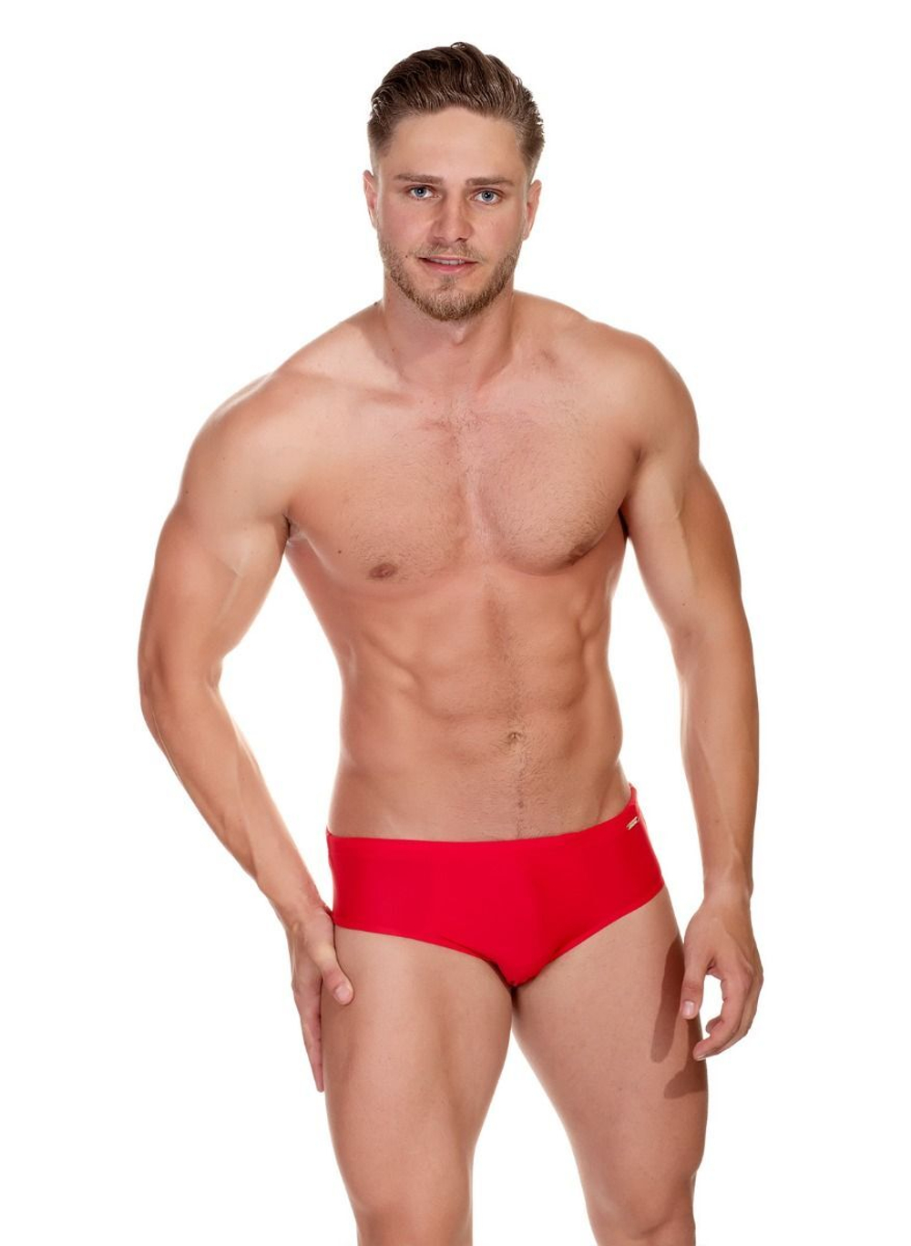 Мужские плавки со средней линией талии (Размер: 5X) (Цвет: темно-синий)