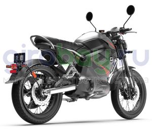 Электромотоцикл WHITE SIBERIA SUPER SOCO TC MAX (Черный-красный) фото 2