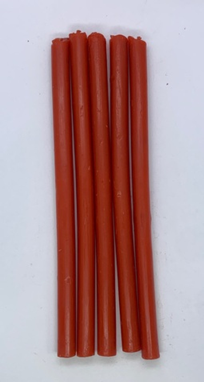 Свеча цветная «Красный» 36см