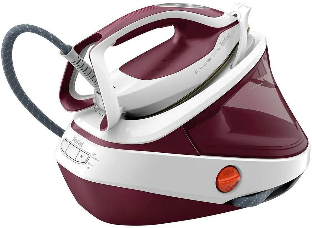 Парогенератор Tefal GV9711E0, белый/бордовый