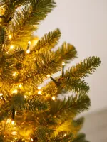 Елка с гирляндой «Барокко» (Литая+пвх) 180 см / 1,8 м