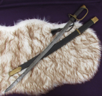 Реплика шашка солдатская Драгунская кованая, образца 1881 года