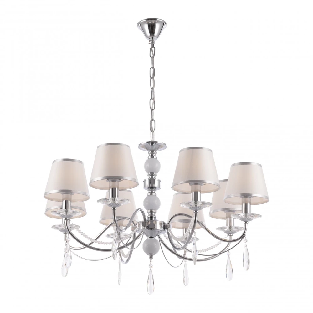 Подвесная люстра Arte Milano AM342109 342109/8 CR+LWT