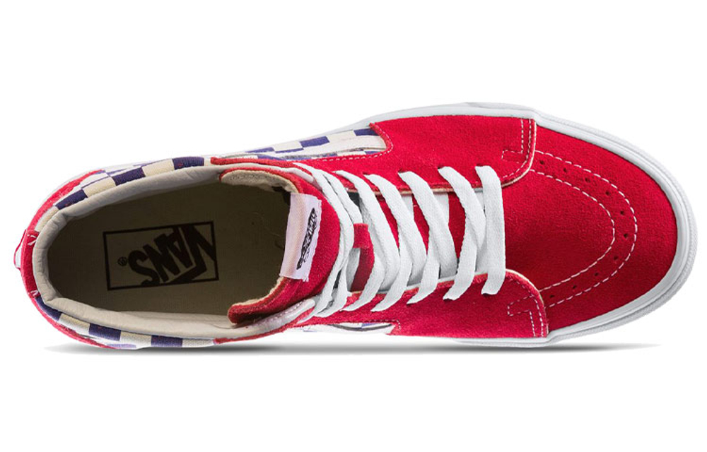 Sk8 Vans-Hi "BMX Checkerboard"