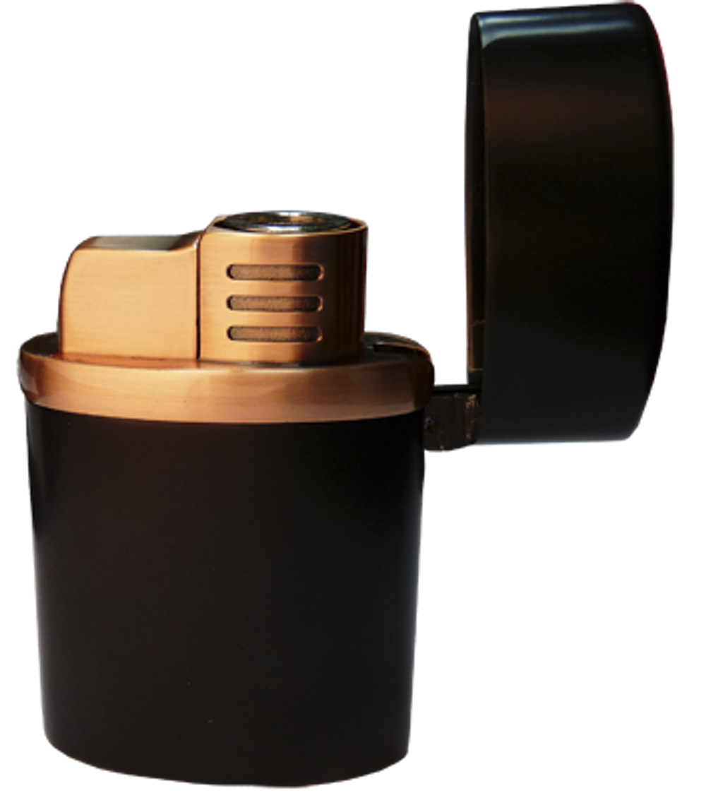 Зажигалка Black Label Tornado Brushed Copper & Black LBLT320