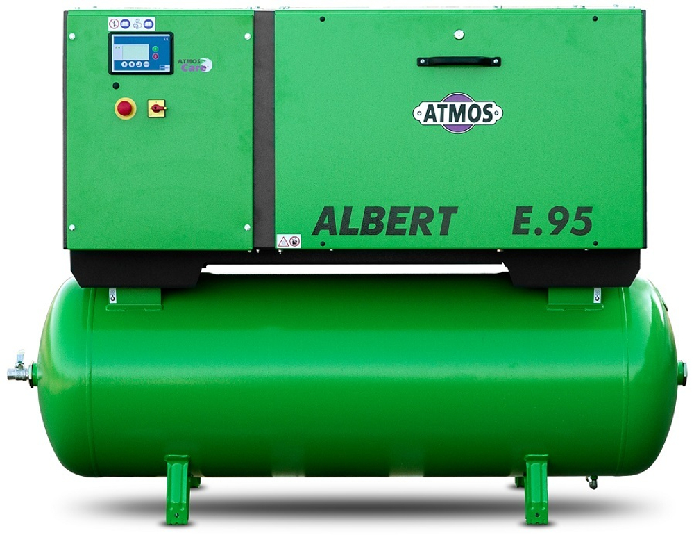 Винтовой компрессор Atmos Albert E 95-10 Pr с ресивером — Фото №2 