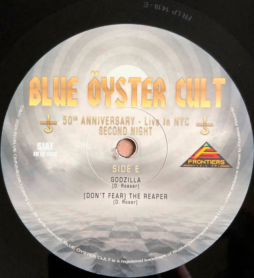 Blue Oyster Cult / 50th Anniversary — Live In NYC — Second Night (3LP)