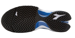 Теннисные кроссовки Diadora Finale AG - silver dd/black/deja vu - Black Silver Gray