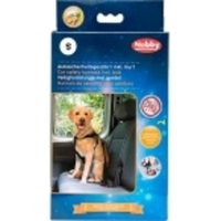 Ремень безопасности для собак Nobby , нейлон, черный 15-71х16-89см