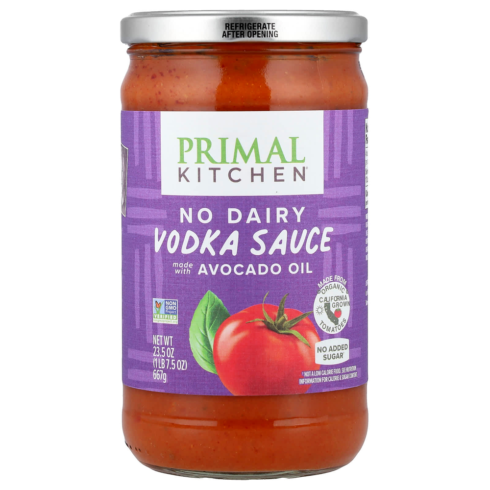 Primal Kitchen, Водочный соус без молочных продуктов с маслом авокадо, 667 г (23,5 унции)