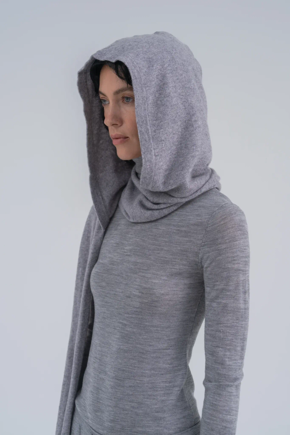 Капюшон из шерсти мериноса