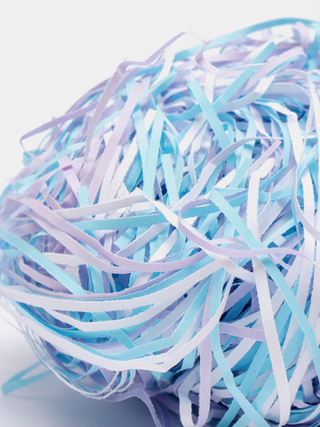 Наполнитель бумажный  Морозное утро прямая резка 50гр.