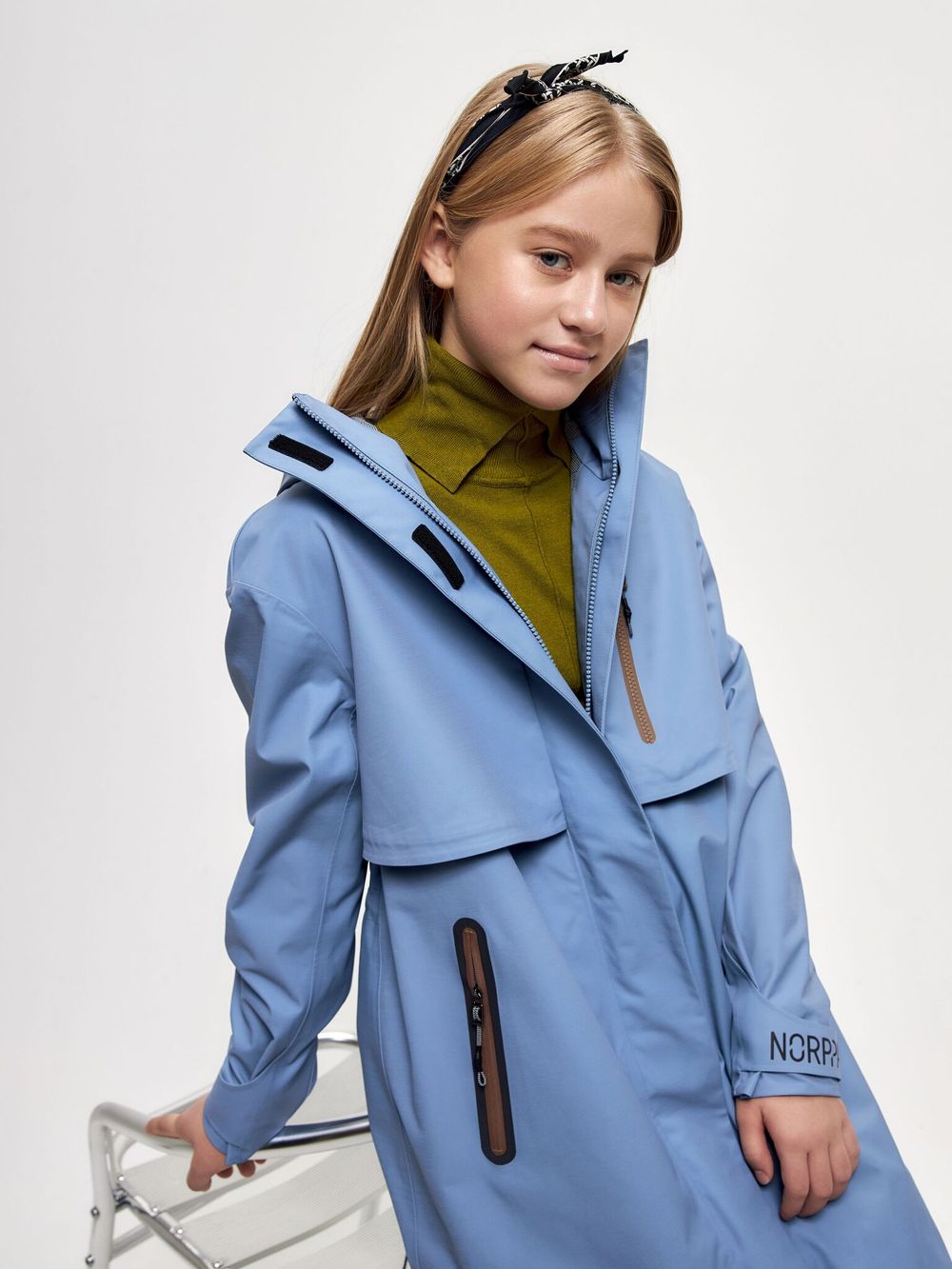 Плащ для девушки Kinerma шторм