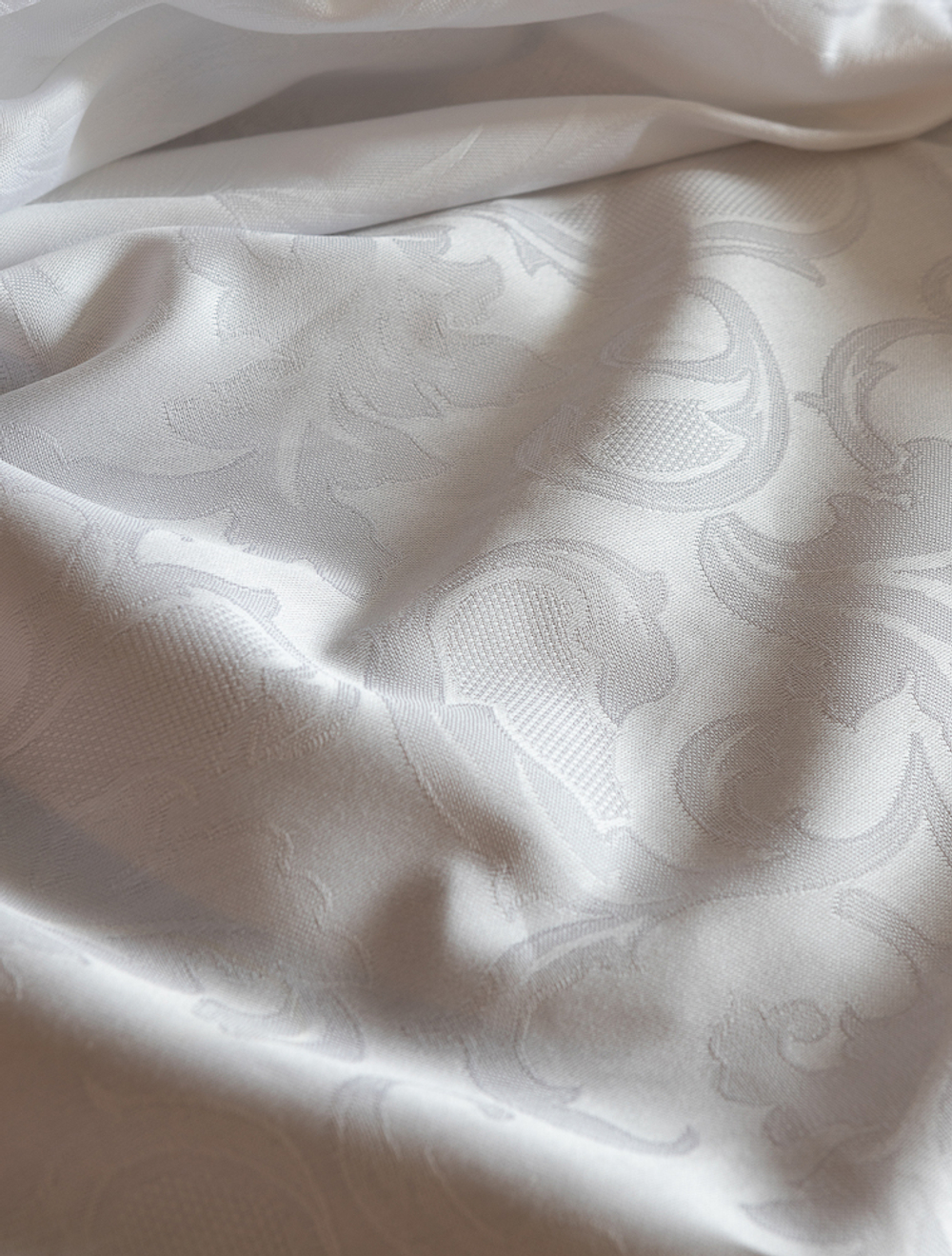 Скатерть 150x180 и 6 салфеток EmilioGatti Florida Bianco