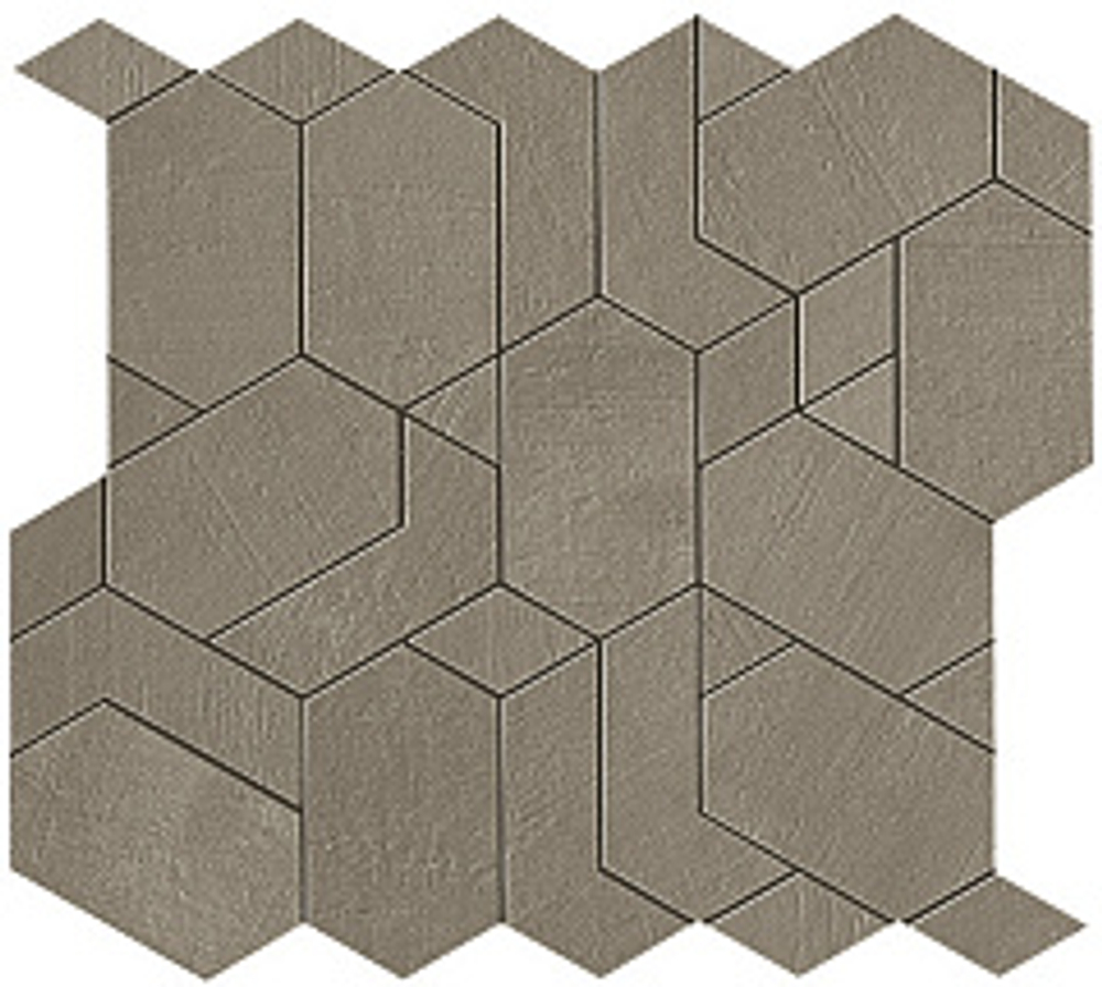 Мозаика/Керамогранит ATLAS CONCORDE BOOST PRO Taupe Mosaico Shapes 31x33,5 A0QC