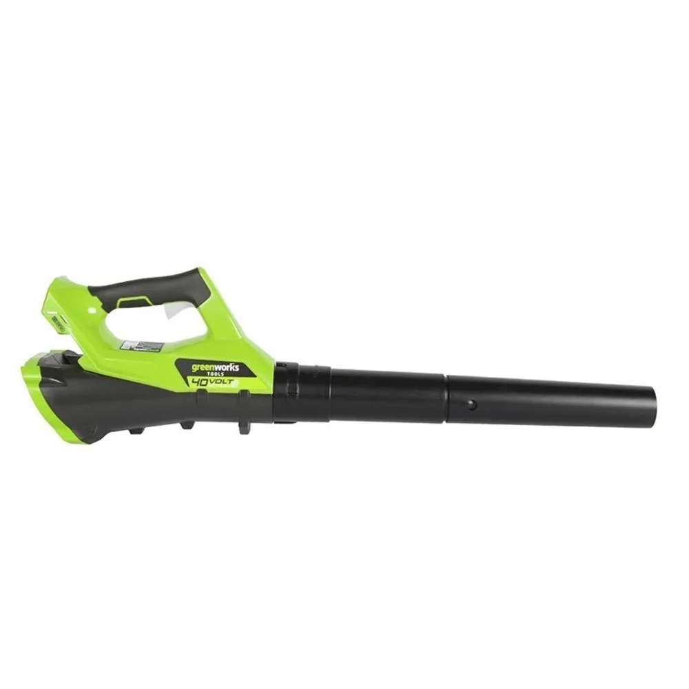 Greenworks G40ABK6 40В воздуходув-пылесос аккумуляторный (1 x 6 Ач, ЗУ) 49 м/с 2400807UF