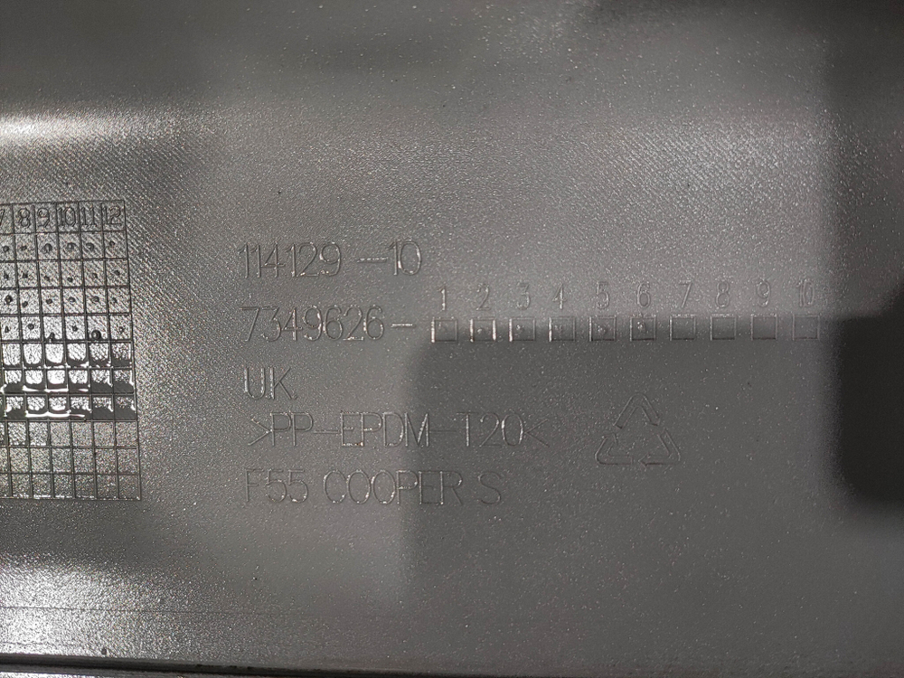 Бампер задний Mini Hatch (F55/F56) 13-18 Б/У Оригинал 51127380020