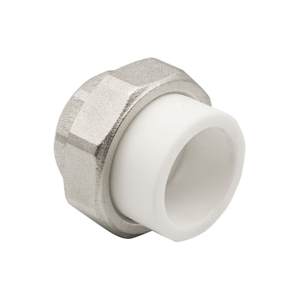 Муфта комб. разъемная, вн 32х1" EVER® plast БЕЛЫЙ (Россия)