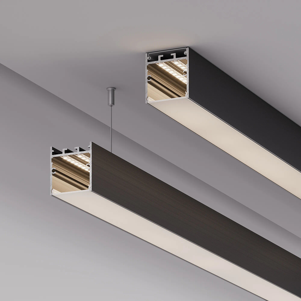 Профиль SL-LINE-3638-LW-2000 ANOD BLACK (Arlight, Алюминий) 038445